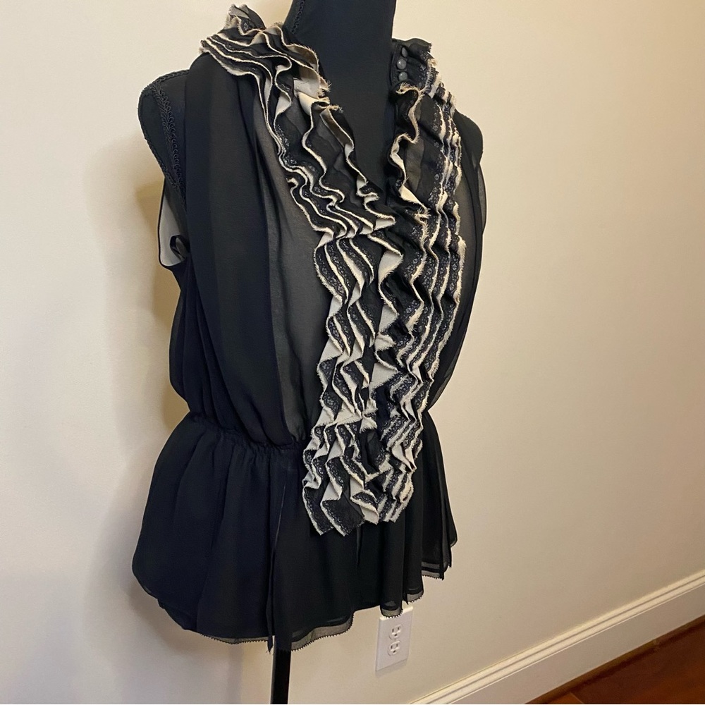 Robert Rodriguez for Target Layered Ruffled Top - Picture 3 of 11